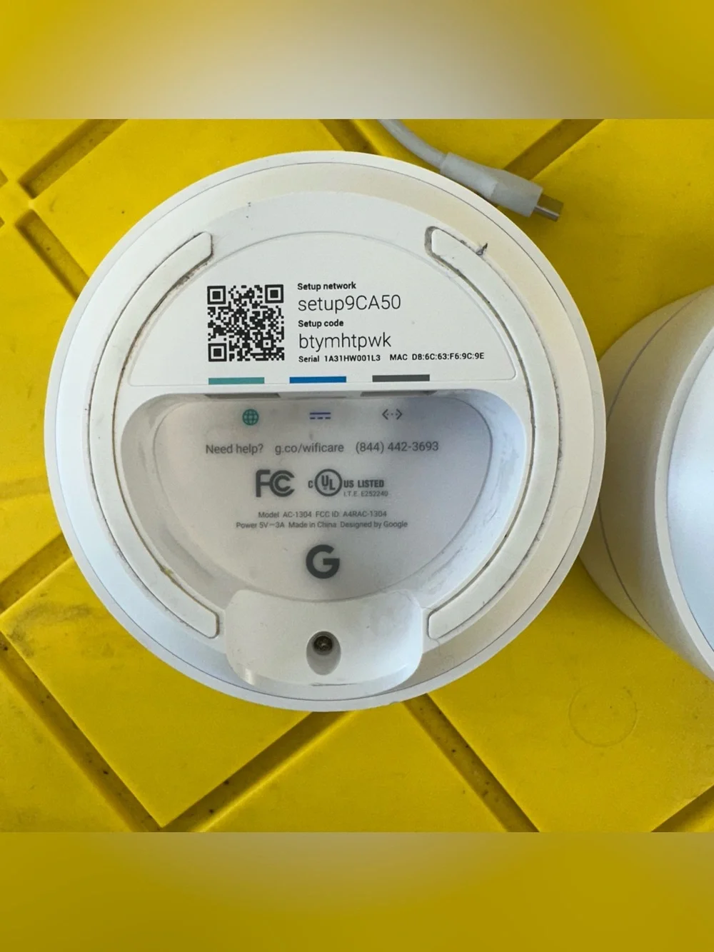 google two wifi